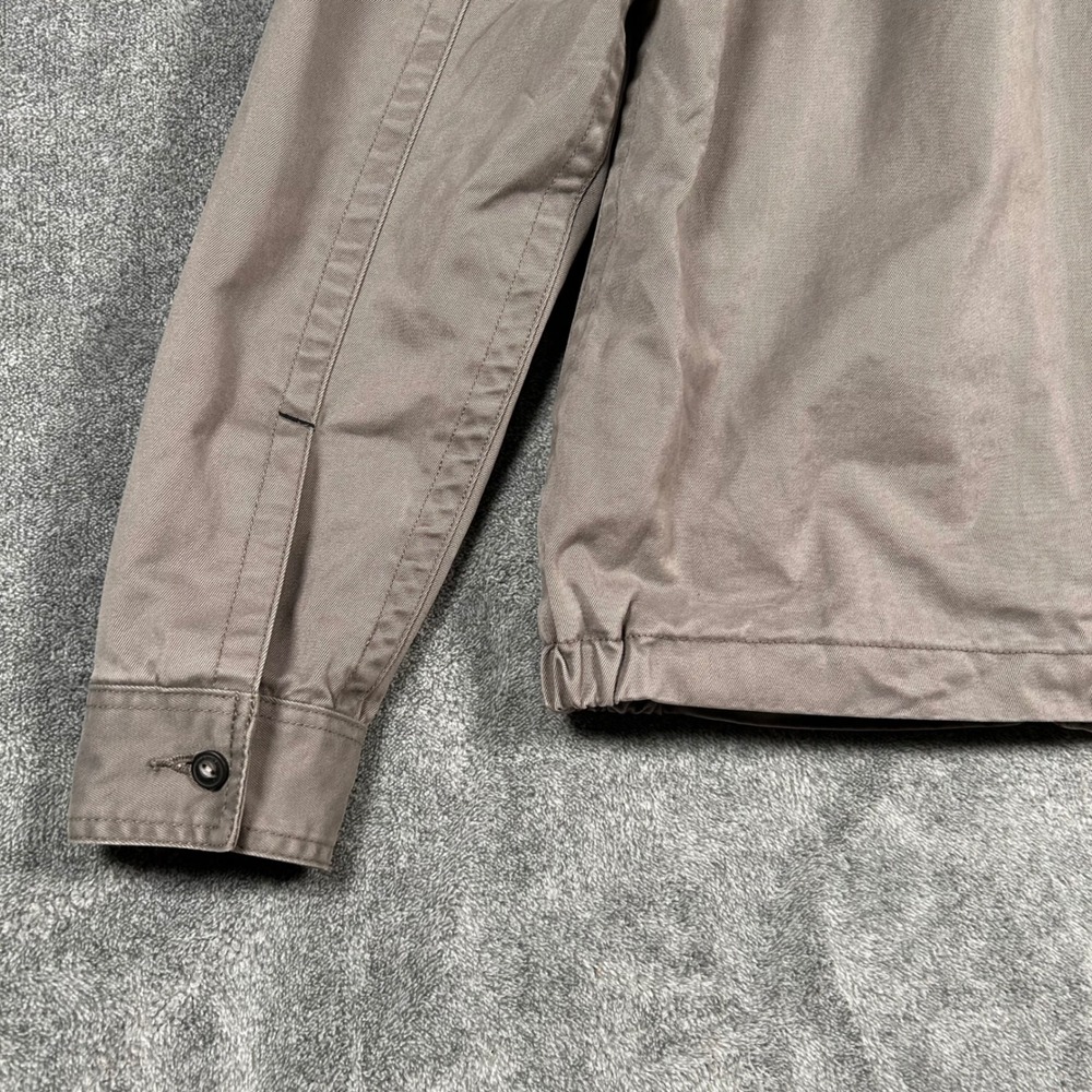 White Stuff Harrington Jacket Laundered Classics Mens S Taupe Grey Cotton Twill - Picture 11 of 16
